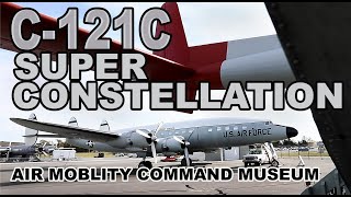 Lockheed C121 Super Constellation at Air Mobility Command Museum  Dover Air Force Base [upl. by Strickler]