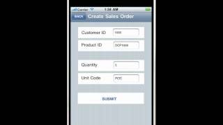 SAP BPM in iPhone [upl. by Washko]