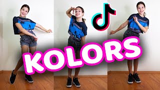 KOLORS TikTok Dance Tutorial  Slow amp Mirrored [upl. by Milurd679]