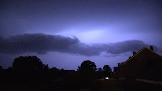 Onweer jaaroverzicht 2018 compilation thunderstorms fallstreak hole snow  UHD 4K [upl. by Keelby]