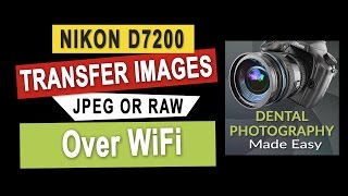 Nikon D7200 Review  How To Transfer JPEG or RAW Photos From Nikon D7200 To A Smartphone Or Tablet [upl. by Eidolem]