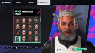 NEW COMPDRIPPY FACE CREATION IN NBA 2K25☔️ THE MOST INTIMIDATING FACE CREATION IN THE GAME 🦋 [upl. by Oap875]