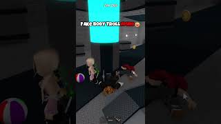 FAKE BODY MURDERER TROLLING IN MM2😃 mm2 roblox robloxshorts shorts [upl. by Doykos688]