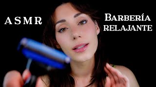 ASMR BARBERÍA NOCTURNA 1HORA 💤 Lavo Peino y Corto Pelo y Barba 🪒 Masaje Capilar 🧼 Roleplay Español [upl. by Eaner169]