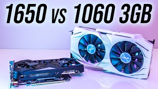 GTX 1650 vs 1060 3GB  18 Games Tested [upl. by Azne]