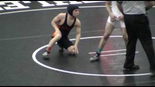 119lb Final  2009 New England Wrestling Tournament [upl. by Nallad562]