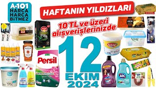 A101 12 EKİM 2024  A101 KAMPANYA VE İNDİRİM KATALOĞU  A101DE BU HAFTA TEMİZLİK GIDA  A101 İNDİRİM [upl. by Sadnalor]