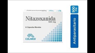 NITAZOXANIDA purgante Para que sirve Indicaciones y Contraindicaciones ¡No puedes dejar de verlo [upl. by Rehpretsirhc]