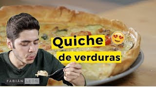 Quiche de Verduras  La receta que los conquistará a todos [upl. by Pond]