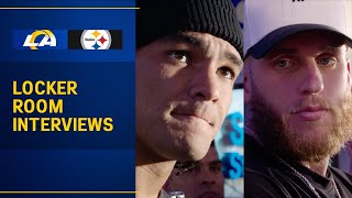 Rams vs Steelers Postgame Locker Room Interviews Cooper Kupp amp Puka Nacua React To Week 7 Loss [upl. by Mell]