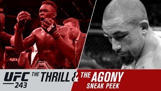 UFC 243 The Thrill and the Agony  Sneak Peek [upl. by Ellehsal]