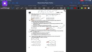 APSSB CGLE 2024 REASONING SOLUTIONS [upl. by Nannah496]