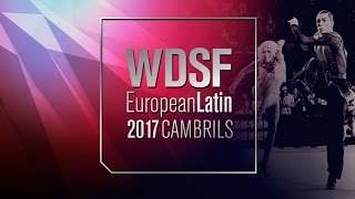 Goffredo  Matus MDA  2017 EU Latin Cambrils  R1 PD  DanceSport Total [upl. by Assirok]