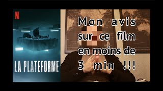 quot La plateformequot le message caché derrière ce film Netflix 4k [upl. by Eenoj]