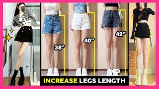 NEW LONGER LEG STRETCHES WORKOUT FOR ALL AGES  GET SLIM LEGS INCREASE LEGS LENGTH ELONGATE LEGS [upl. by Herahab]