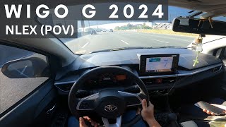 Driving the Wigo G 2024 on the Expressway NLEX Marilao to Monumento [upl. by Zeitler117]