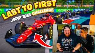 LAST TO FIRST CHALLENGE  F1 22 MIAMI GAMEPLAY  F1 22 SVENSKA [upl. by Noryt833]