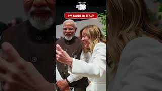 PM Modi in Italy to attend the G7 Summit [upl. by Lennaj]