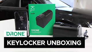 DroneMobile KL1 KeyLocker Unboxing  Go Truly Keyless [upl. by Nnylakcaj]