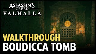 Boudicca Tomb Walkthrough Tombs of the Fallen Assassins Creed Valhalla [upl. by Gladdy]