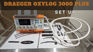 Oxylog 3000 Plus Ventilator  How To Set Up For Use [upl. by Jaela]