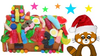 Pukkins och Lotass goÌˆr ett roligt pepparkakshus  Pukkins jul  Lek med oss [upl. by Anoyi]