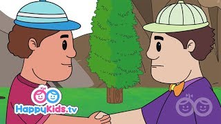 Tweedledum Tweedledee  Nursery Rhymes For Kids Happy Kids  Pattie and Pixie Show [upl. by Niles]