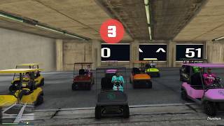 Survive the Sewer Epic GolfCaddy Race in GTA V  Underground Chaos amp Fun [upl. by Gabrielle]