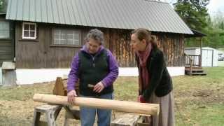 Adirondack Artist Discovers Art of Carving Totem Poles [upl. by Elboa]