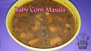 Baby Corn MasalaBaby Corn Gravy [upl. by Suirtimed702]