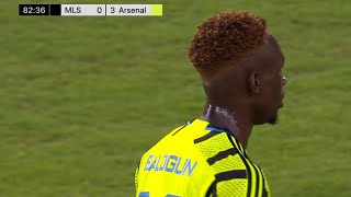 FOLARIN BALOGUN vs MLS All Stars  Solid Performance 🔴 Arsenal PreSeason 2324 HD [upl. by Ahsiele419]