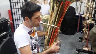 Andreas Trausner spielt die neue FTuba Mod 2420 [upl. by Leavelle]