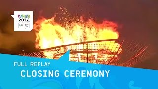 Closing Ceremony  Full Replay  Nanjing 2014 Youth Olympic Games [upl. by Matta]