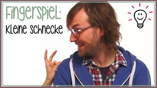 Kleine Schnecke  Fingerspiele mit herrH [upl. by Reede785]