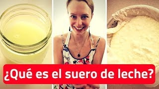 SUERO DE LECHE  beneficios y usos en la fermentación [upl. by Lika]