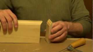 How To Cope Molding  Coping Saw  Tools For The Home [upl. by Giulia]