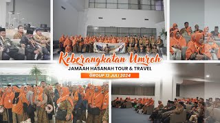 KEBERANGKATAN UMROH HASANAH 13 JULI 2024 [upl. by Itnavart]