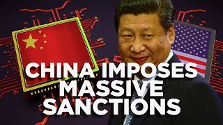 📉 Tech Giants in Peril CHINAs 1 Trillion Sanctions 💣 [upl. by Epilihp]