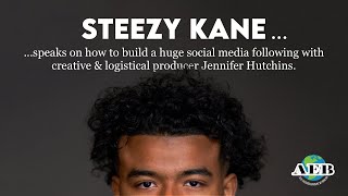 STEEZY KANE How To Build a Huge Social Media Following amp His Future Projects like quotVIEWSquot Tv Show [upl. by Fielding]