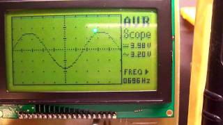 AVR oscilloscope v200 Video 2 [upl. by Amsab]