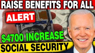 SSA Alerts 4700 Deposit  New Raises in All Social Security amp SSDI Monthly Benefits Coming for All [upl. by Norreht]