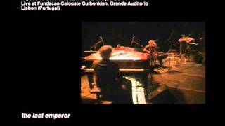 Ryuichi Sakamoto Trio  Live Broadcast from Lisbon Portugal The Last Emperor [upl. by Rea]