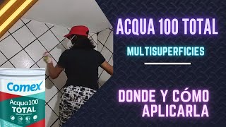 Cómo Pintar Azulejos con Acqua 100 Total Multisuperficies te explico todo [upl. by Sulrac]