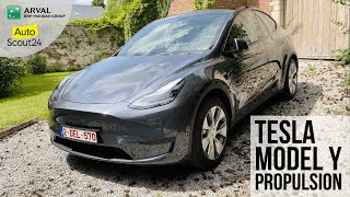 ESSAI  Tesla Model Y Propulsion  une semaine au volant de LA voiture électrique de 2023 [upl. by Ondine483]