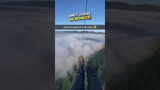 Ziplining right into a cloud 🤯 [upl. by Cohberg965]