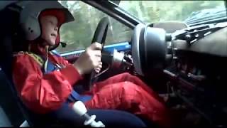 Kalle Rovanperä  first year of rally driving at age of 8 [upl. by Safir]