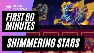 Merge Dragons Shimmering Stars Event First 60 Minutes [upl. by Monteith7]