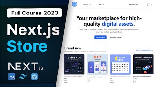 Build a Complete Digital Marketplace with Nextjs 14 React tRPC Tailwind  Full Course 2023 [upl. by Holihs732]