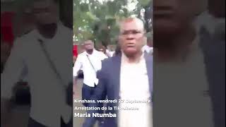 KINSHASA  ARRESTATION DE LA TIKTOKEUSE MARIA NTUMBA SUIVEZ LES TEMPS FORTS DE SON ARRESTATION [upl. by Wilkins]