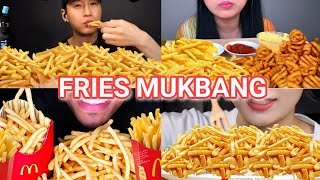 Crunchiest French Fries  Mukbang  ASMR Compilation 🍟🍟🍟 [upl. by Goldfinch]